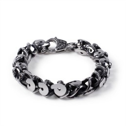 Alternativt Elegant Herrearmbånd Cool Titanium Kraniearmbånd