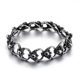 Titanium Flad Kranie Armbånd