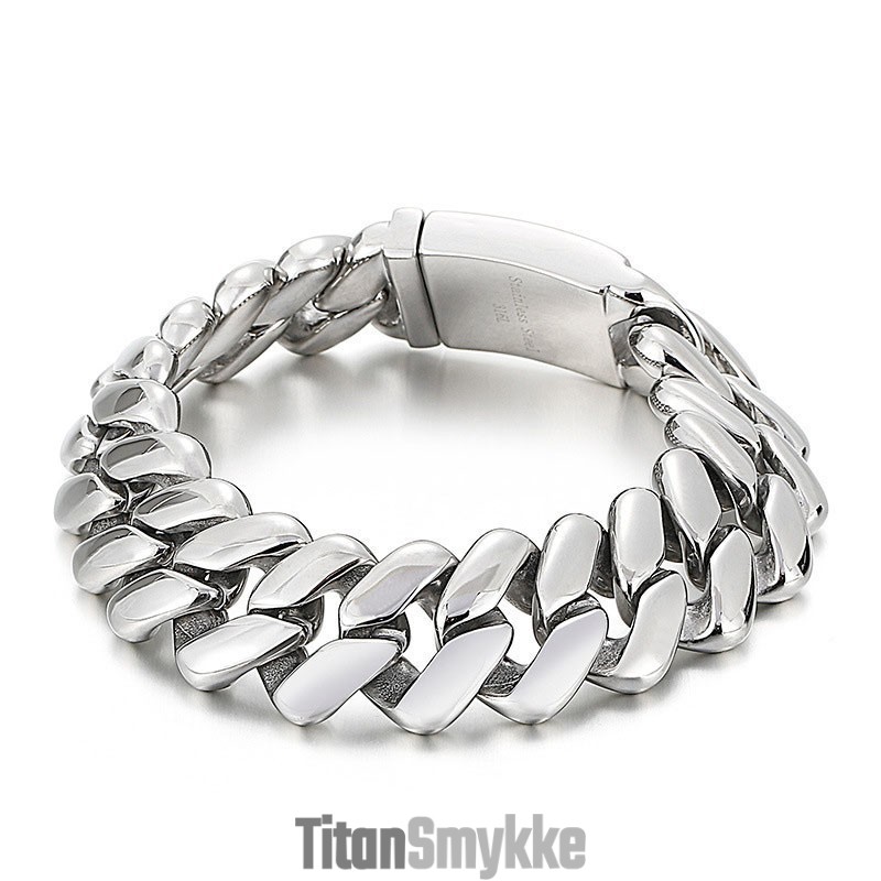 Chic Wind Diamantformet Titaniumarmbånd Chic Wind Diamantformet Titaniumarmbånd