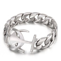 Titanium Chic Wind Boat Anchor Herrearmbånd Tilbehør