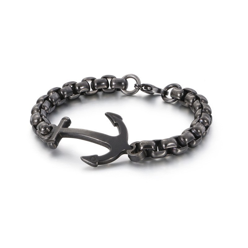 Moderigtigt Bådanker Titanium Armbånd Til Salg Moderigtigt Bådanker Titanium Armbånd Til Salg