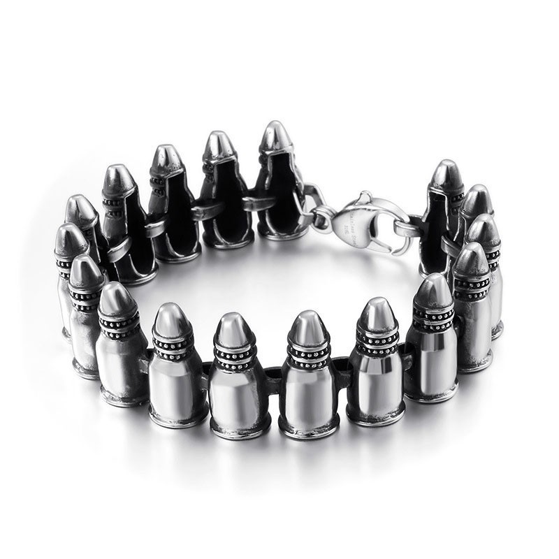 Chic Gothic Rock Accessories Herre Kuglearmbånd
