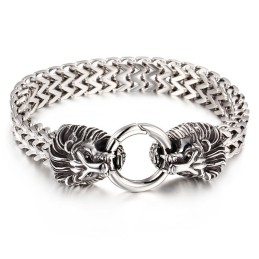 Løvehovedarmbånd Til Mænd, Seje Armbånd