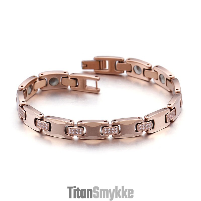 Moderigtig Diamant Germanium Wolfram Stål Armbånd Til Mænd Og Kvinder