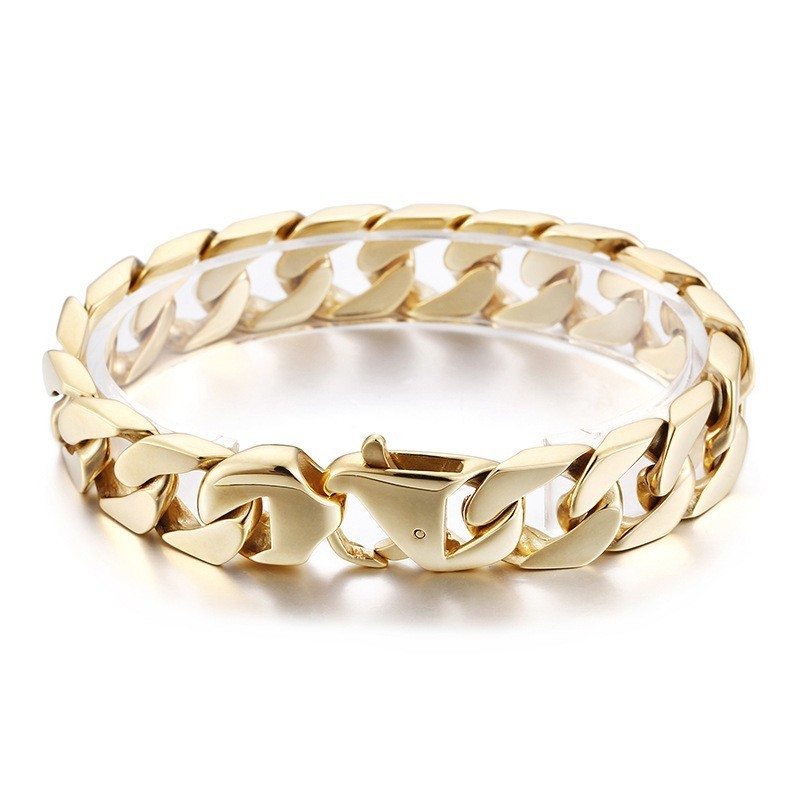 Chic Herrearmbånd I Titanium Med Casual Design Chic Herrearmbånd I Titanium Med Casual Design