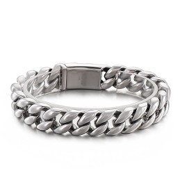 Cool Vakuumbelagt 18 Karat Titanium Herrearmbånd