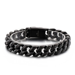 Cool Vakuumbelagt 18 Karat Titanium Herrearmbånd