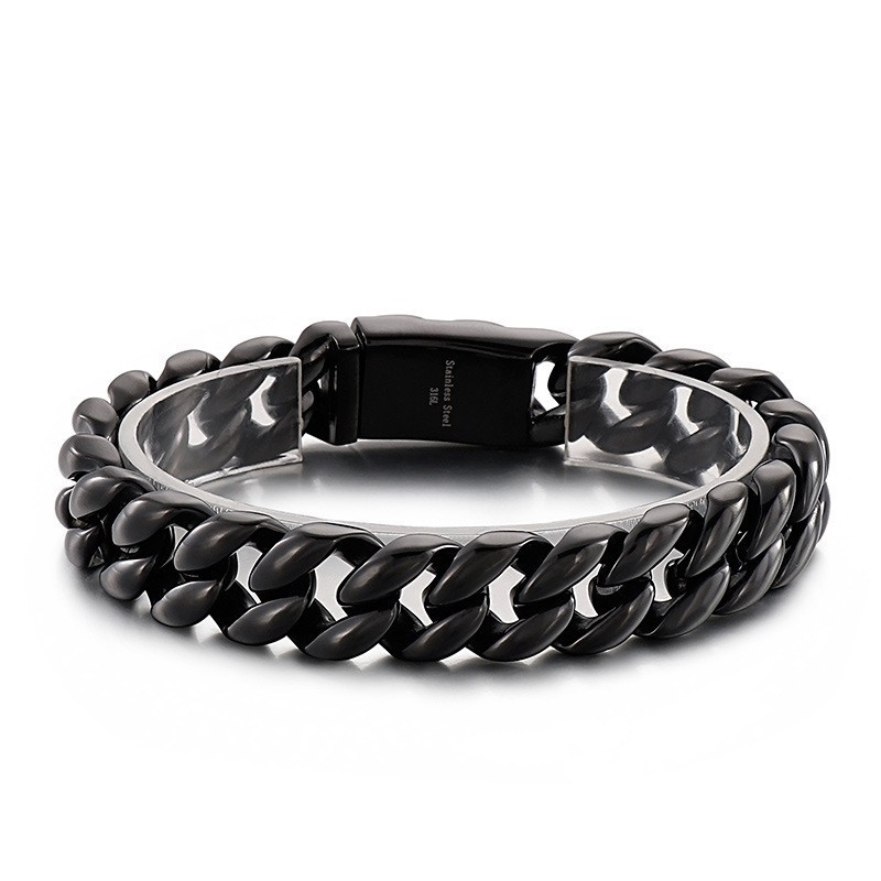Cool Vakuumbelagt 18 Karat Titanium Herrearmbånd Cool Vakuumbelagt 18 Karat Titanium Herrearmbånd