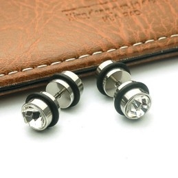 Titanium Diamantøreringe Punktering