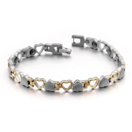 Love Black Bile Magnet Titanium Armbånd Til Mænd Og Kvinder Som Gave