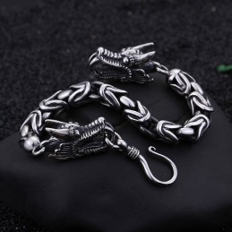 Cool Chic Tap Hook Titanium Armbånd Til Mænd