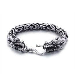 Cool Chic Tap Hook Titanium Armbånd Til Mænd