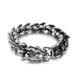 Overdrevet Cool Køl Titanium Armbånd Til Mænd