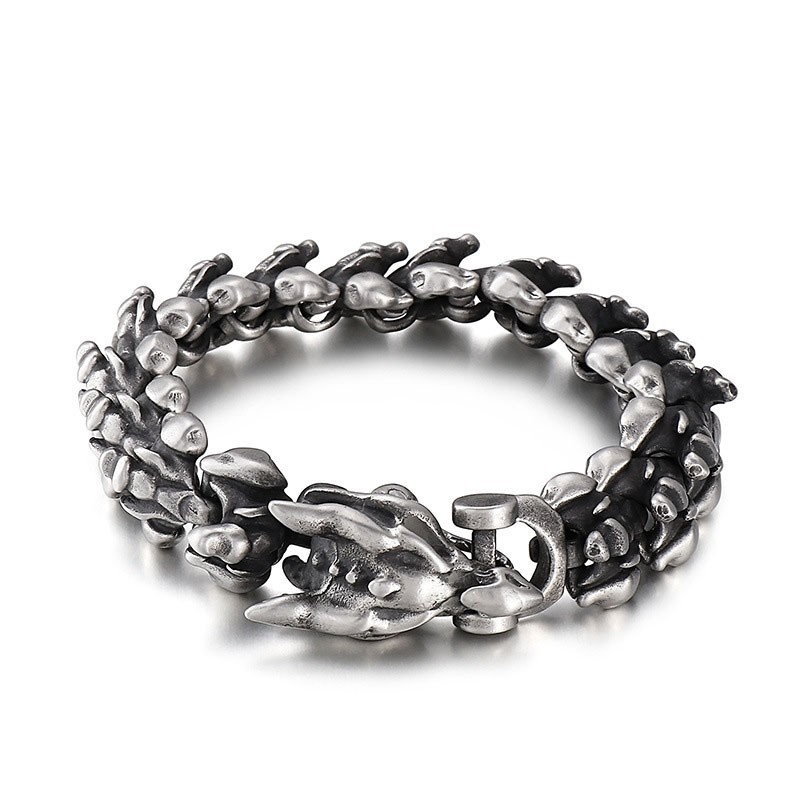 Overdrevet Cool Køl Titanium Armbånd Til Mænd