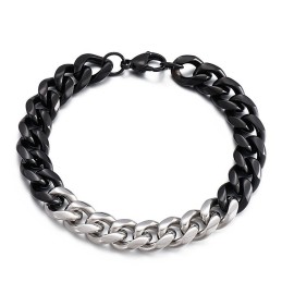 Farvet Titanium Gør-Det-Selv Armbånd Til Mænd I Gadeskydning