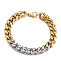 Farvet Titanium Gør-Det-Selv Armbånd Til Mænd I Gadeskydning