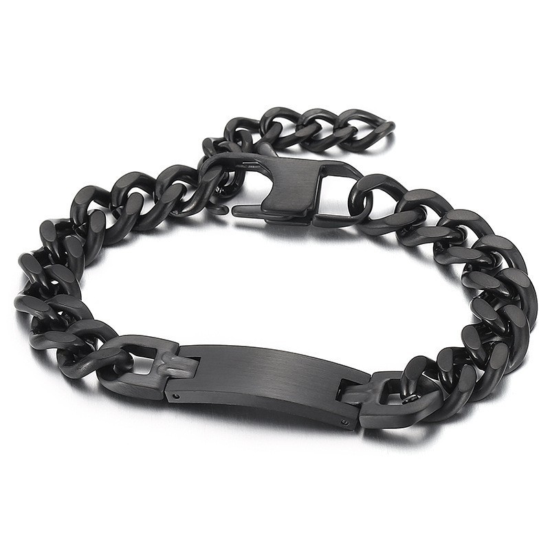 Moderigtig Bent Brand Plus Halekæde Titanium Armbånd Til Mænd