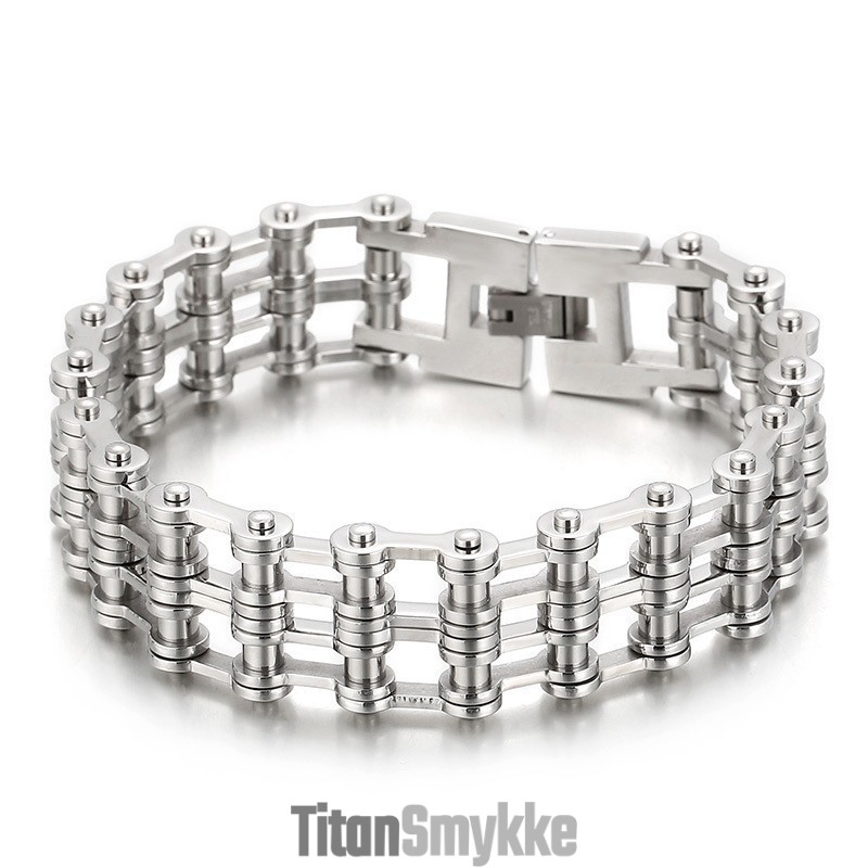 Moderigtig, Cool Og Elegant Stil, Biker-Titanium Herresko