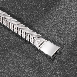 Cool Herrearmbånd Med Slangeben I Titanium Som Gaveidé