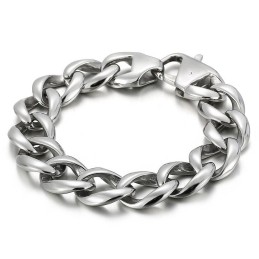 Cool Herrearmbånd I Hiphop-Stil Med Titanium
