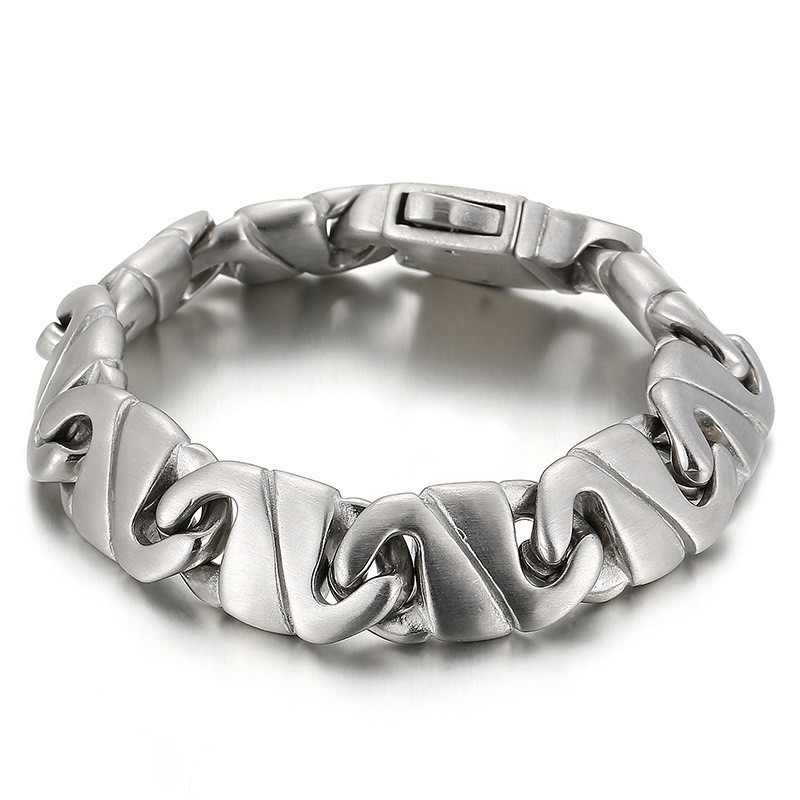 Chic Fashion Titanium Herrearmbånd Til Gaver Chic Fashion Titanium Herrearmbånd Til Gaver