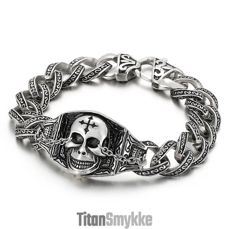 Titanium Kranium Herrearmbånd Titanium Kranium Herrearmbånd
