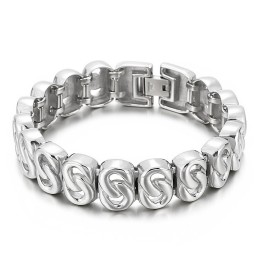 Hip Hop Titanium Casting Armbånd