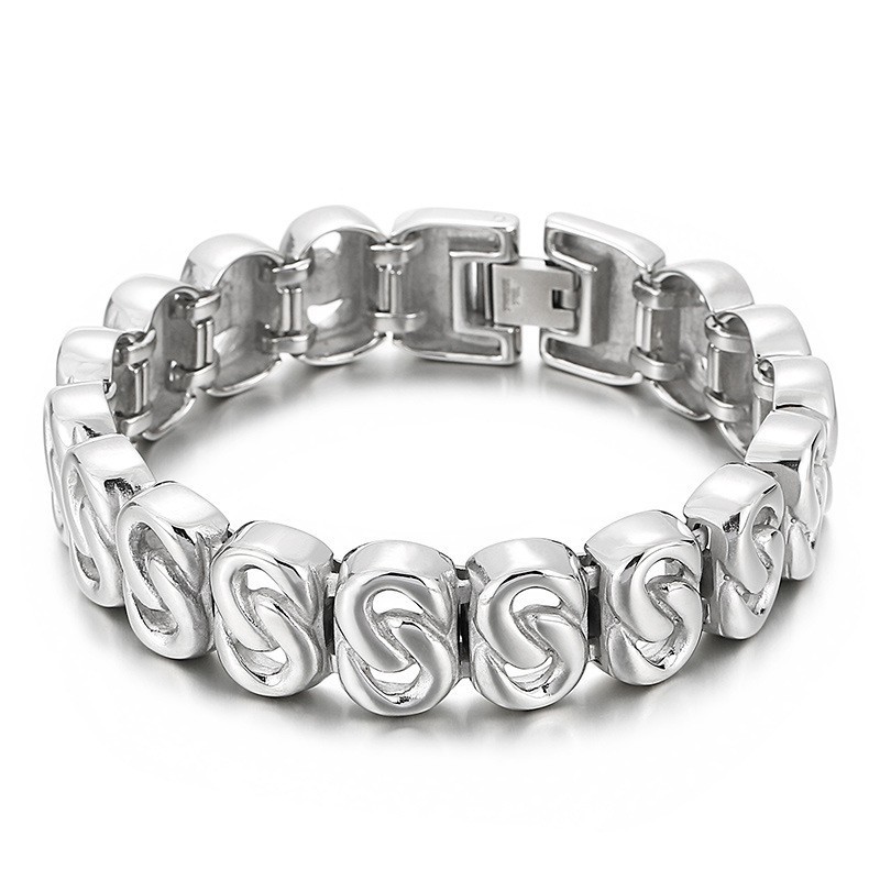 Hip Hop Titanium Casting Armbånd Hip Hop Titanium Casting Armbånd
