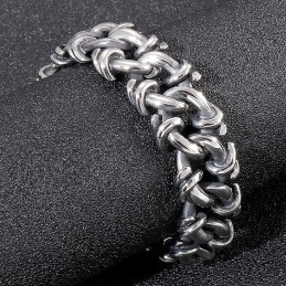 Overdrevne Titanium Armbånd Til Mænd Håndsmykker