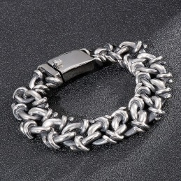 Overdrevne Titanium Armbånd Til Mænd Håndsmykker