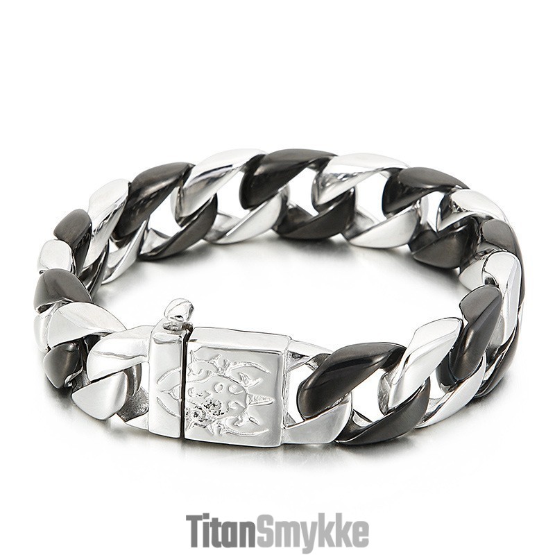 Sort Titanium Armbånd Til Mænd Sort Titanium Armbånd Til Mænd