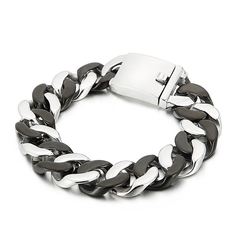 Sort Titanium Armbånd Til Mænd Sort Titanium Armbånd Til Mænd