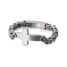 Armbånd Med Krydsbøjning Til Mænd, Kejserryggen