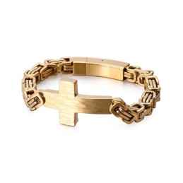 Armbånd Med Krydsbøjning Til Mænd, Kejserryggen