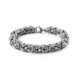 Loop Vævet Titanium Armbånd