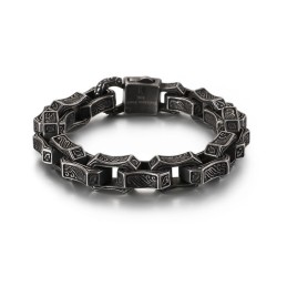 New Chic Herrearmbånd I Titanium