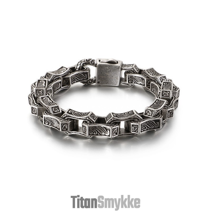 New Chic Herrearmbånd I Titanium