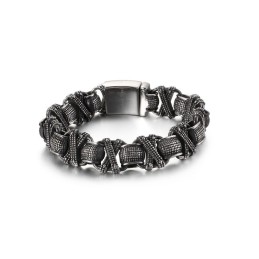 Cool Cross Armbånd Herre Chic Titanium Armbånd