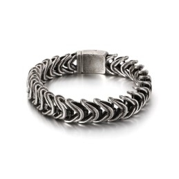 Herrearmbånd Med Cool Design, Elegant Titaniumarmbånd