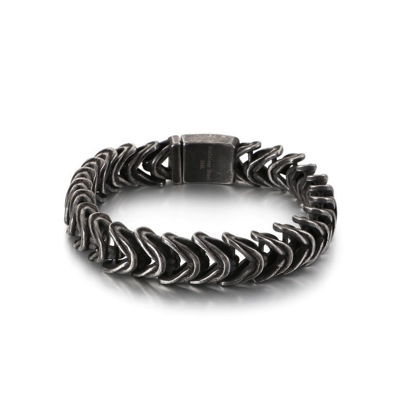Herrers Cool Armbånd Hundred Titanium Armbånd Herrers Cool Armbånd Hundred Titanium Armbånd