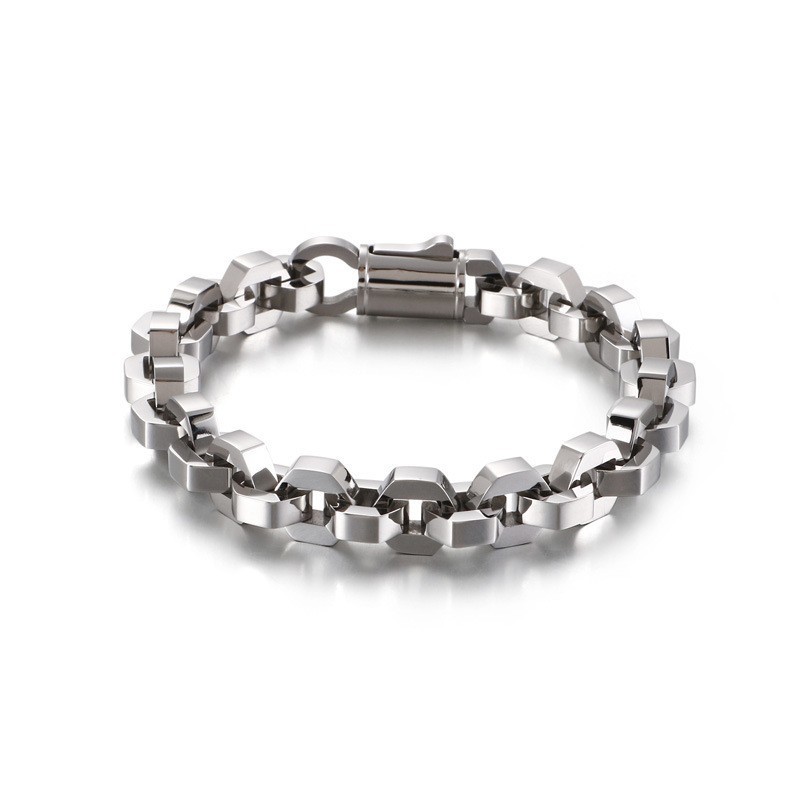 Modearmbånd Geometrisk Herre Titanium Tide Tilbehør Modearmbånd Geometrisk Herre Titanium Tide Tilbehør