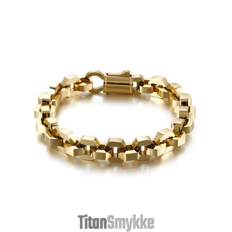 Elegant Geometrisk Titanarmbånd Til Mænd Elegant Geometrisk Titanarmbånd Til Mænd