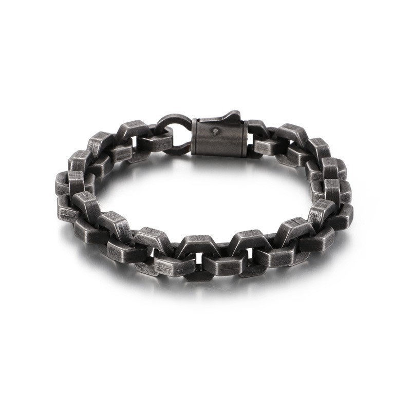 Geometrisk Titanium Armbånd Til Mænd Geometrisk Titanium Armbånd Til Mænd