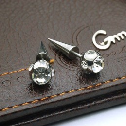 Titanium Diamantøreringe Punktering