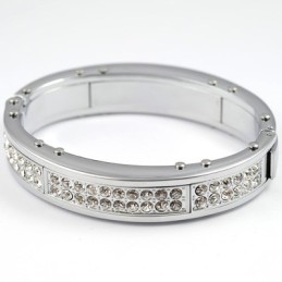 Herre Titanium Diamant Armbånd