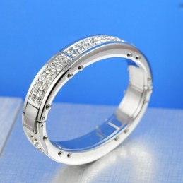 Herre Titanium Diamant Armbånd