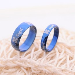 Titanium Par Højre Ring