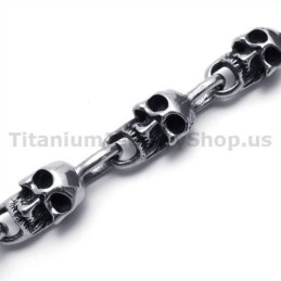 Herre Titanium Kraniearmbånd