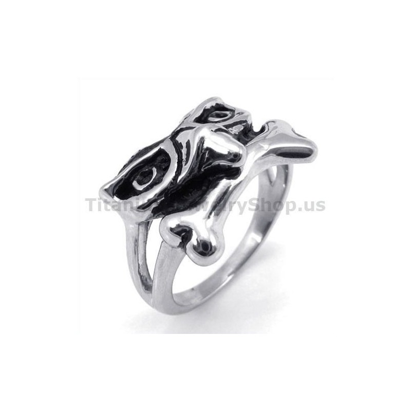 Titanium Kranie Ring