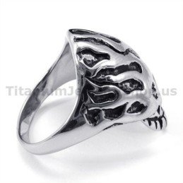 Titanium Kranie Ring
